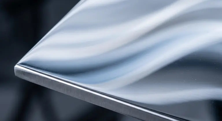 2BA bright annealed reflective clarity test